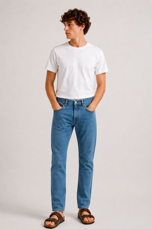 Vaquero Slim Fit Azul Claro