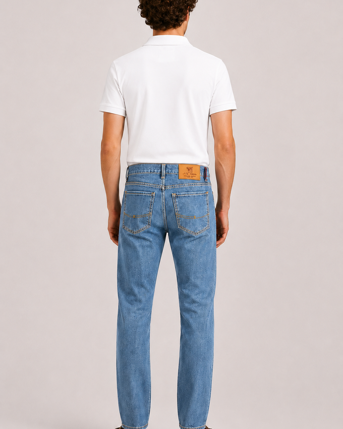 Vaquero Slim Fit Azul Claro