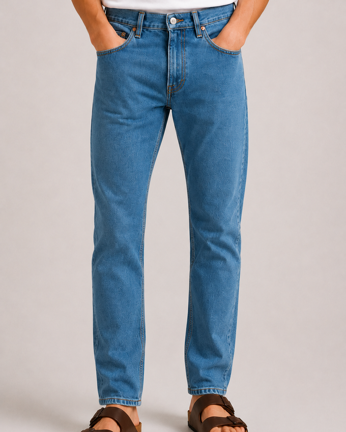 Vaquero Slim Fit Azul Claro