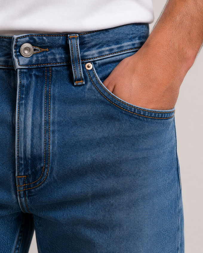 Vaquero Slim Fit Azul Claro