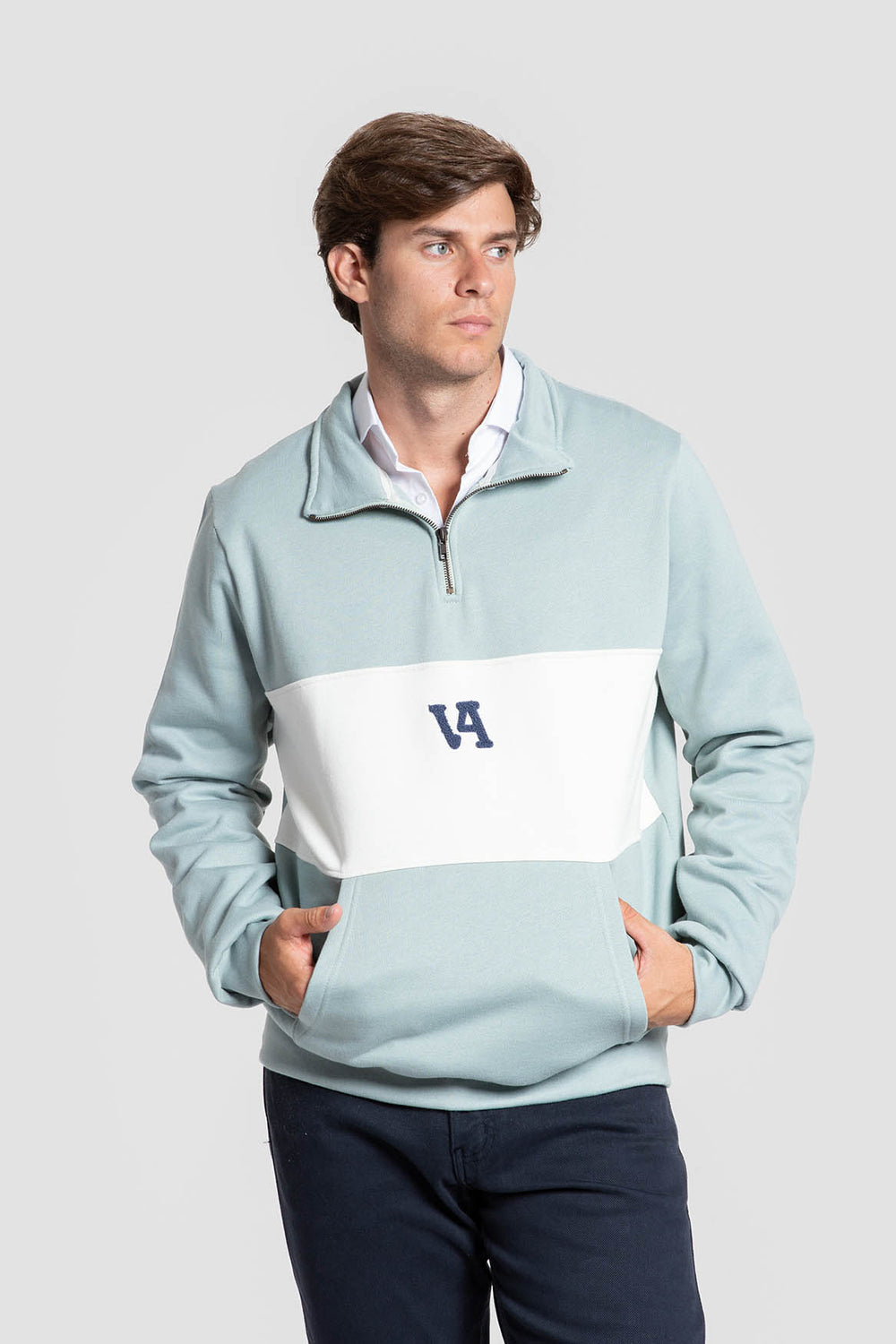 Sudadera Cremallera Bolsillo Canguro