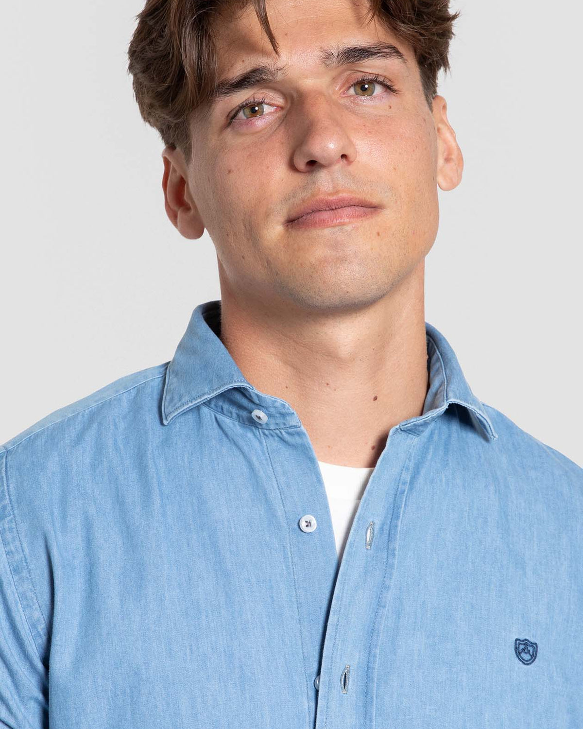 Camisa Denim Ligera