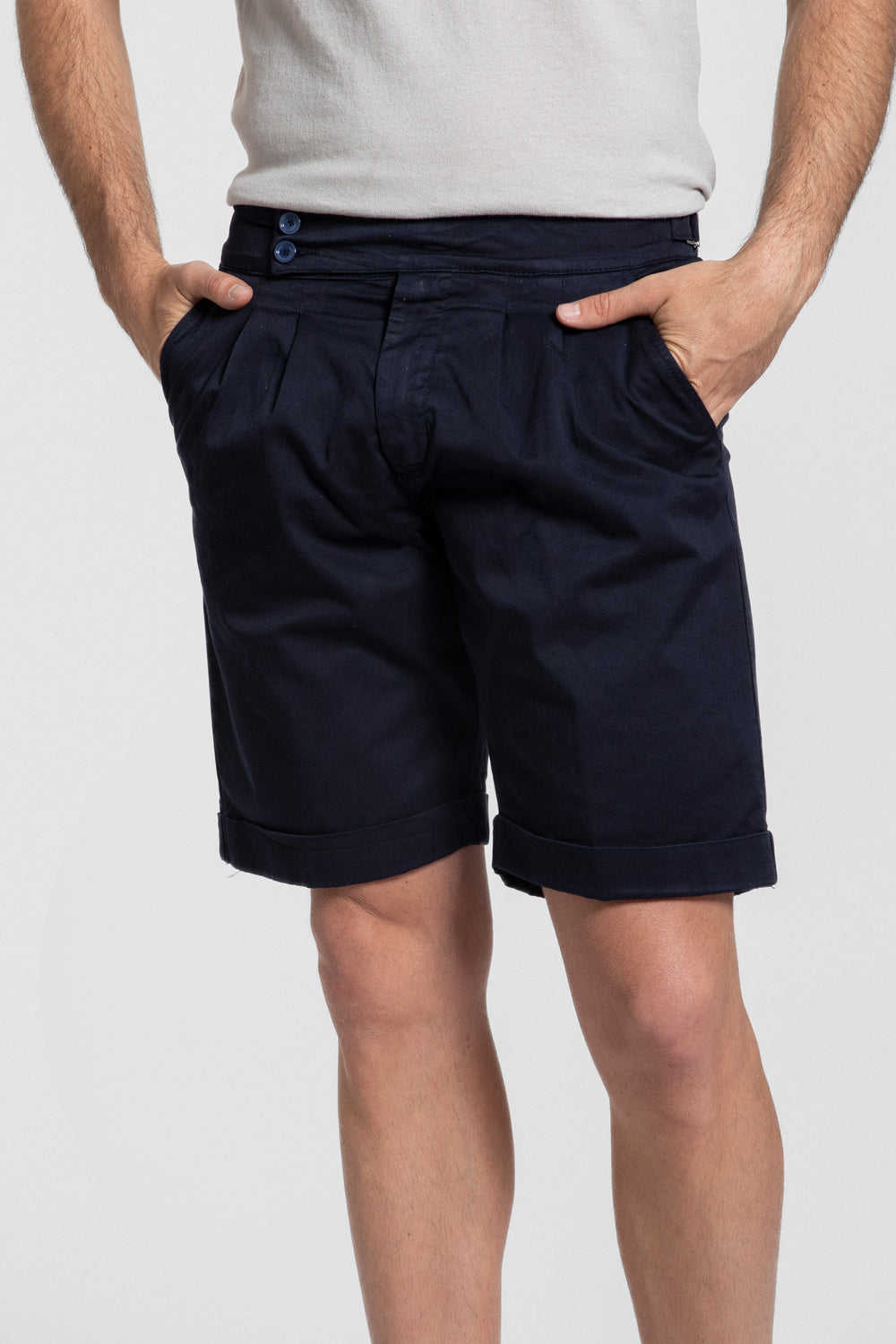 Bermuda Hebillas Marino