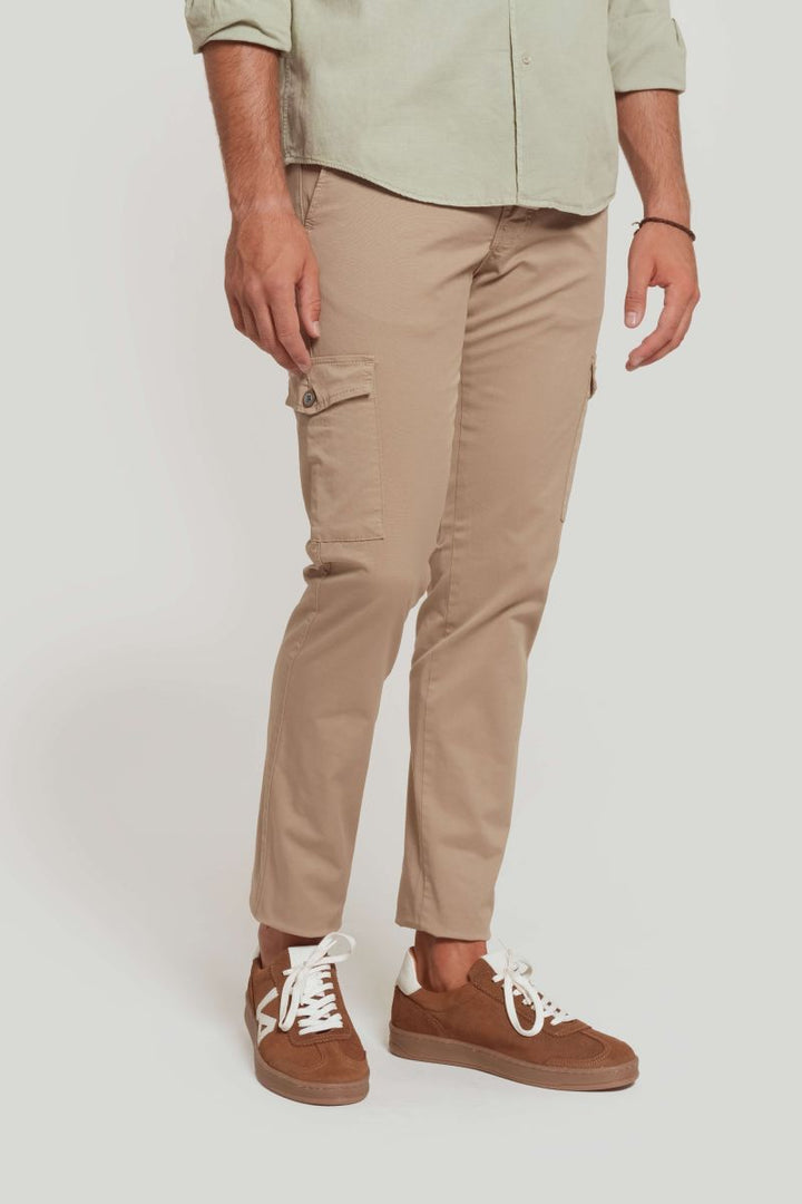 Chino Cargo Camel