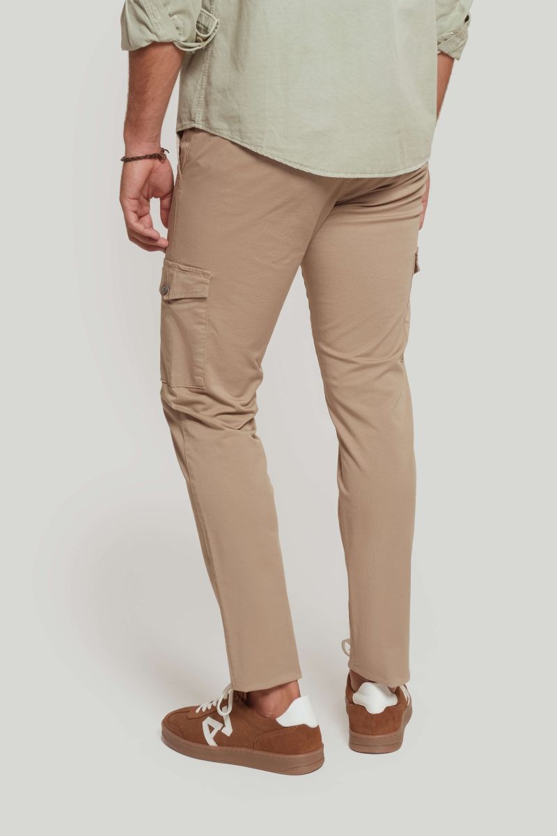 Chino Cargo Camel