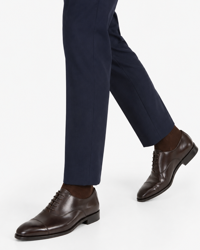 Zapato Oxford Burdeos
