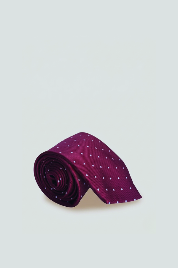Tie 14-25-0.30558 - BURGUNDY