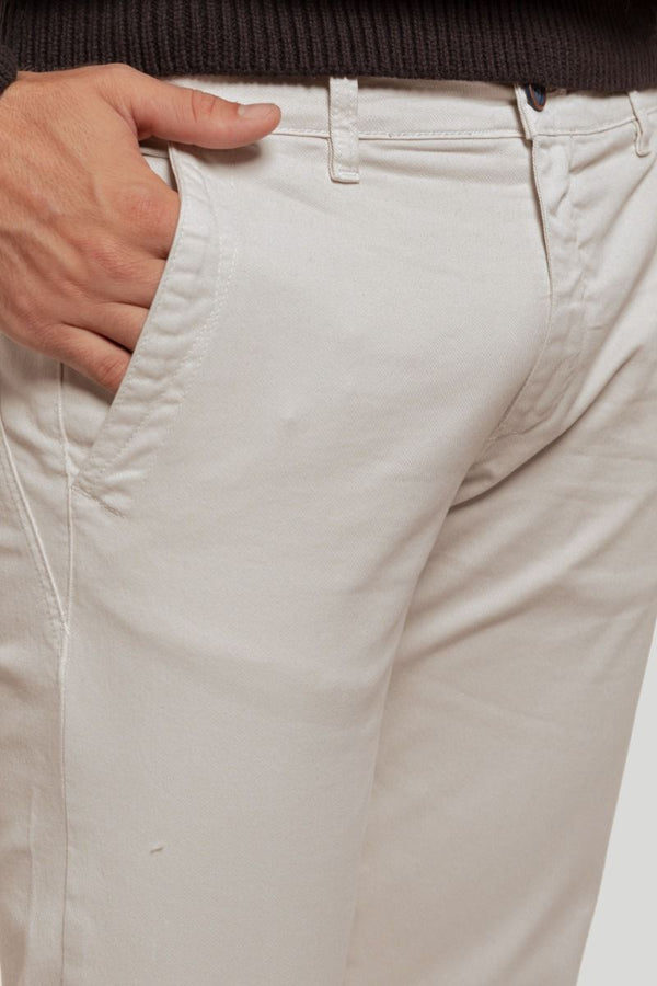 Pantalon Chino Vivo Hueso