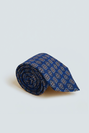 Corbata Estampada Azul