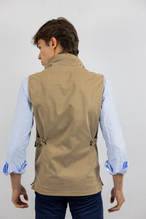 Chaleco Huelva Camel