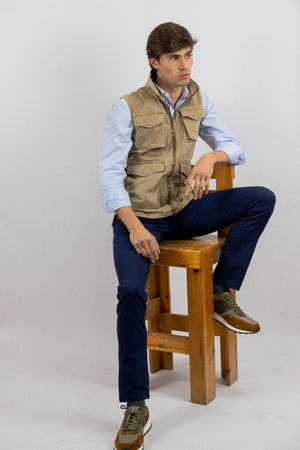 Chaleco Huelva Camel