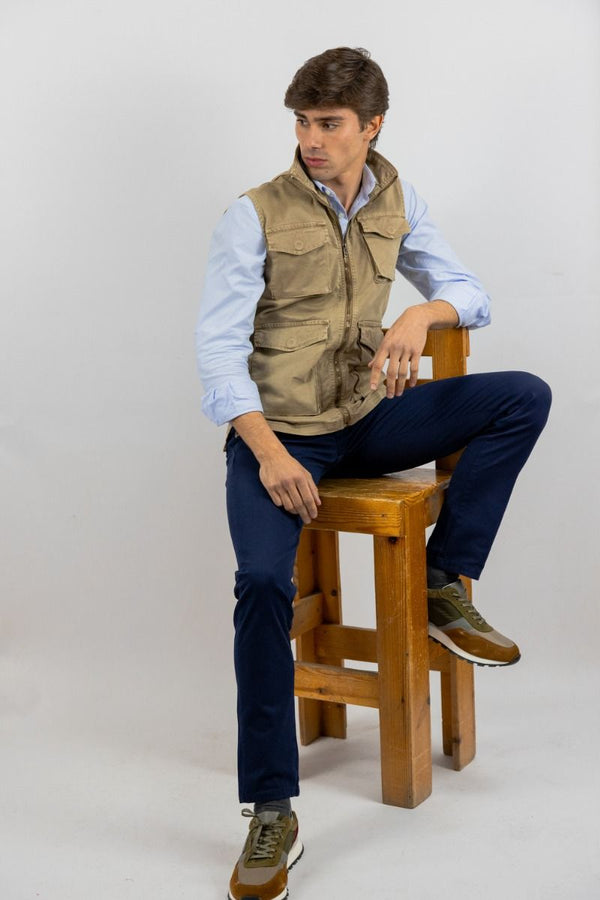 Chaleco Huelva Camel