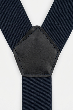 Strap puller smooth leather-0.30862 - NAVY