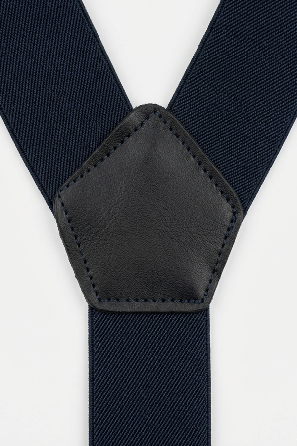 Strap puller smooth leather-0.30862 - NAVY