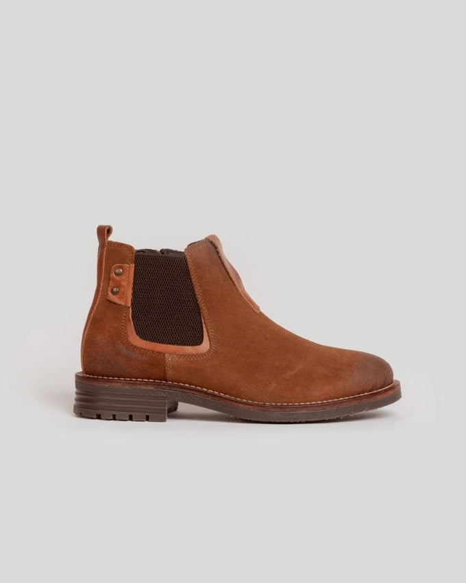 Bota Serraje Camel