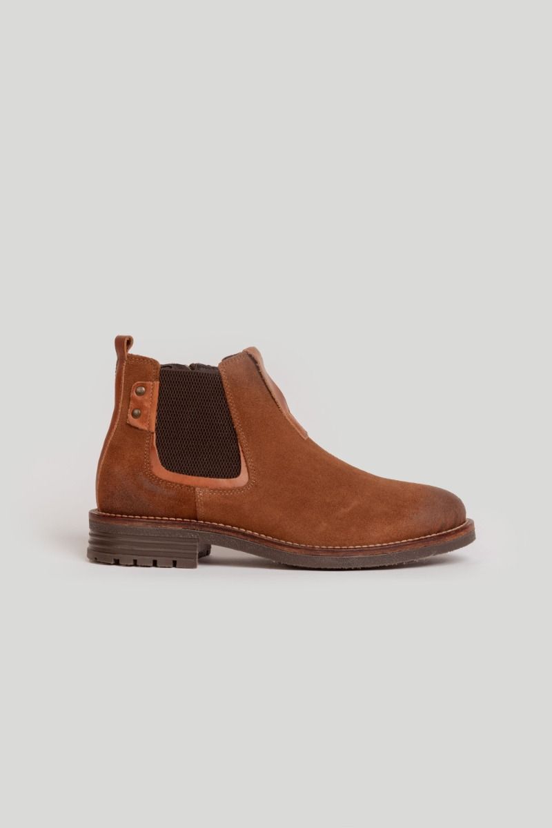 CAMEL SUEDE BOOT