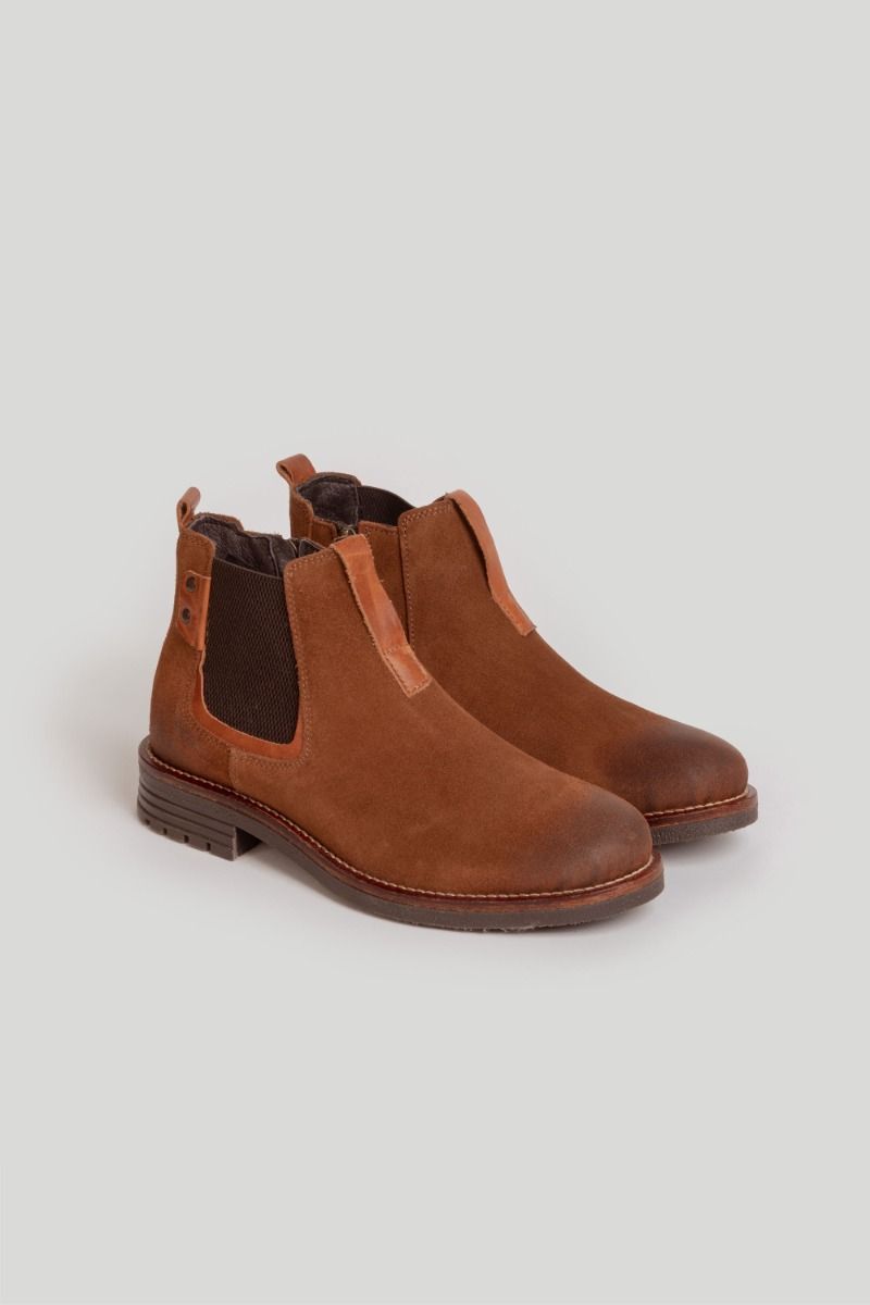 Bota Serraje Camel