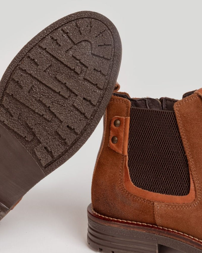 Bota Serraje Camel