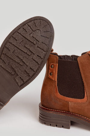 Bota Serraje Camel