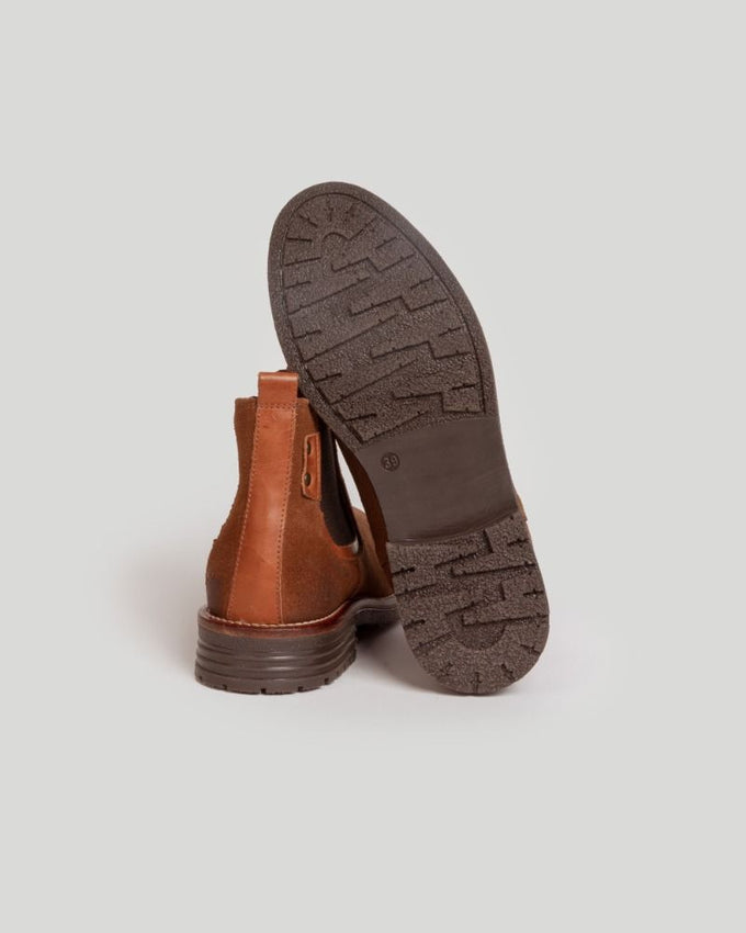 Bota Serraje Camel