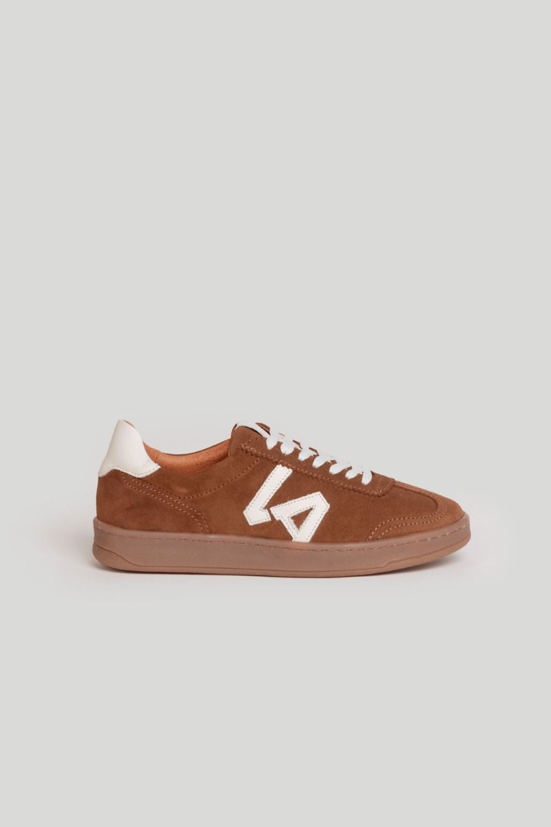 CAMEL SUEDE SNEAKERS