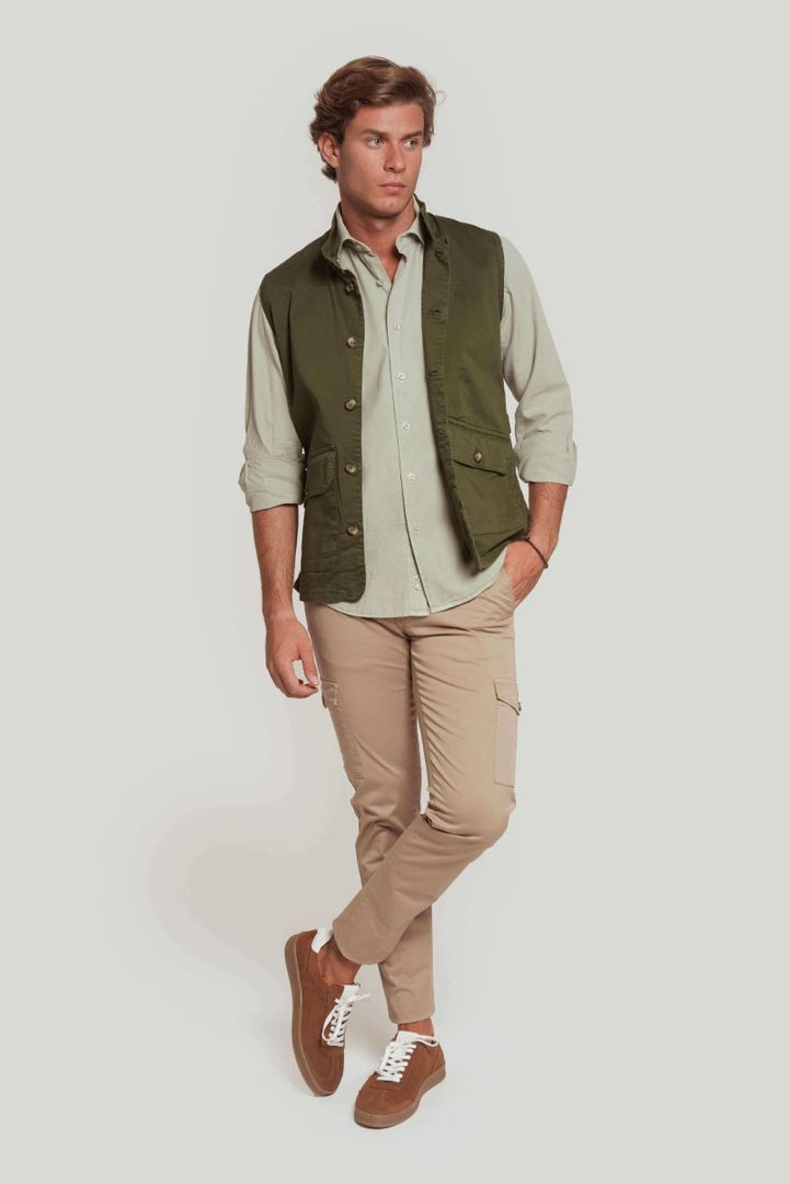 SEVILLE KHAKI VEST