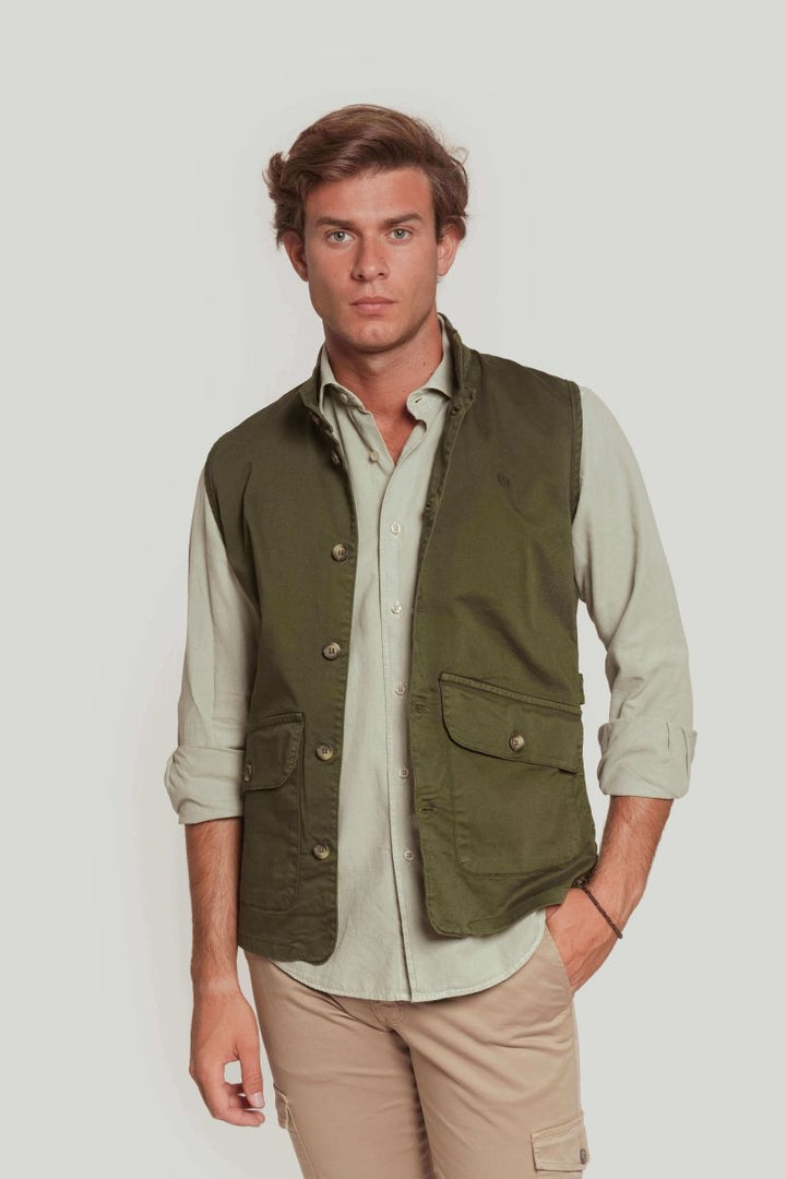 SEVILLE KHAKI VEST