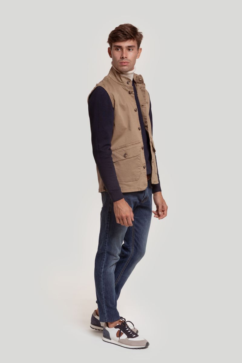 SEVILLE CAMEL VEST