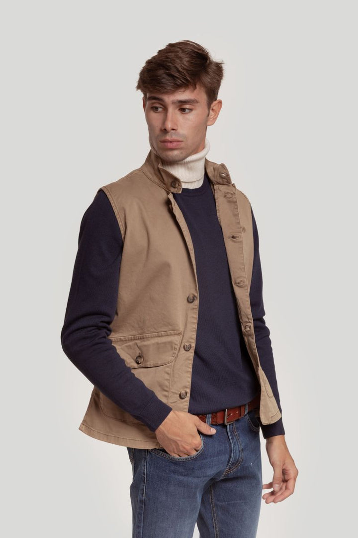 SEVILLE CAMEL VEST