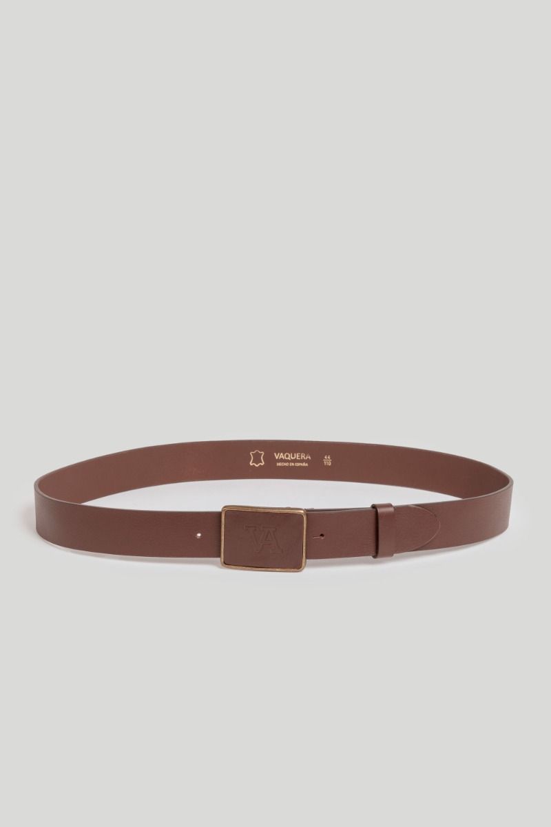 VA Brown Wide Belt
