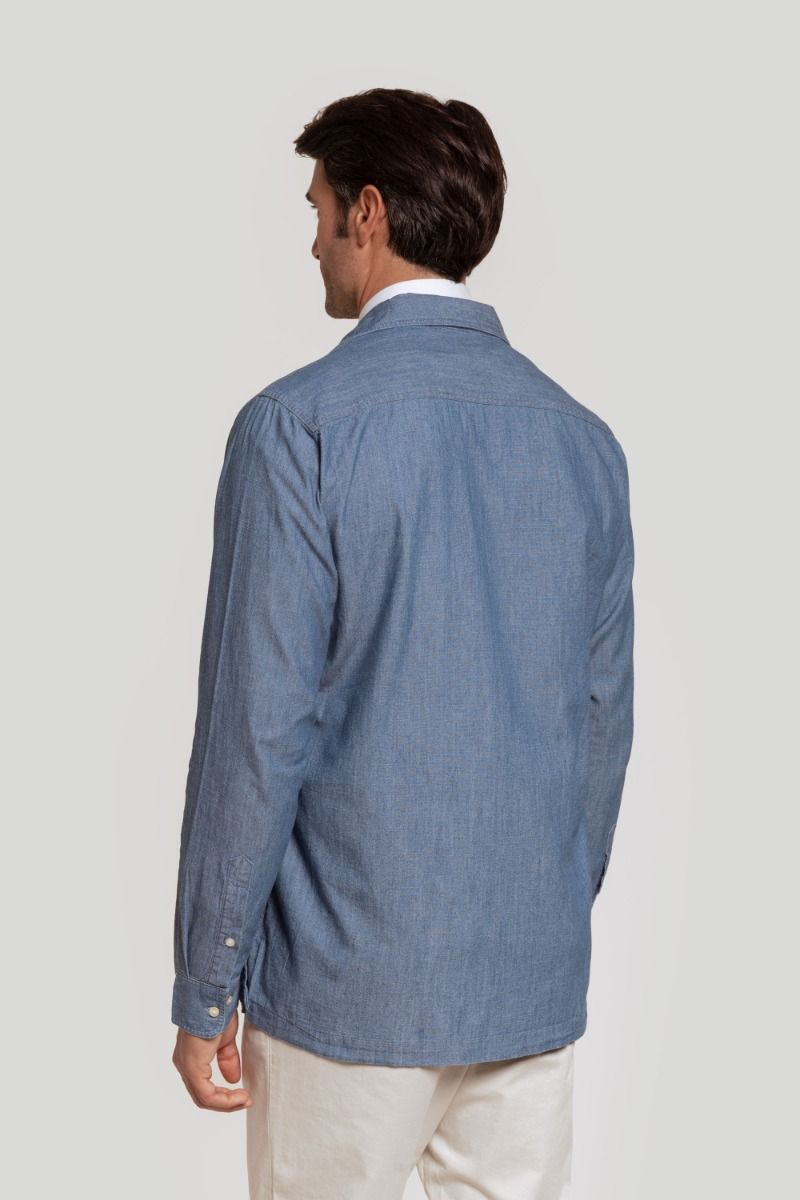 CAMISA GUAYABERA JEANS