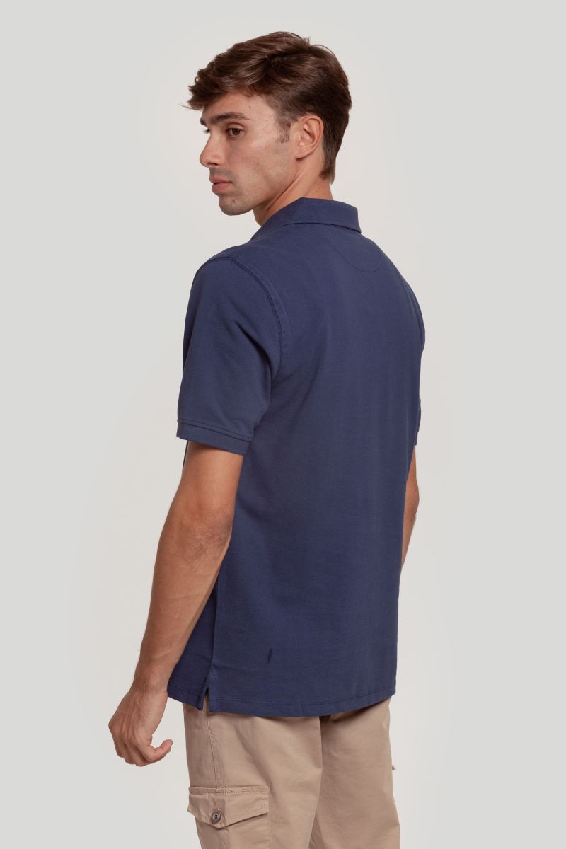 POLO DENIM AZUL