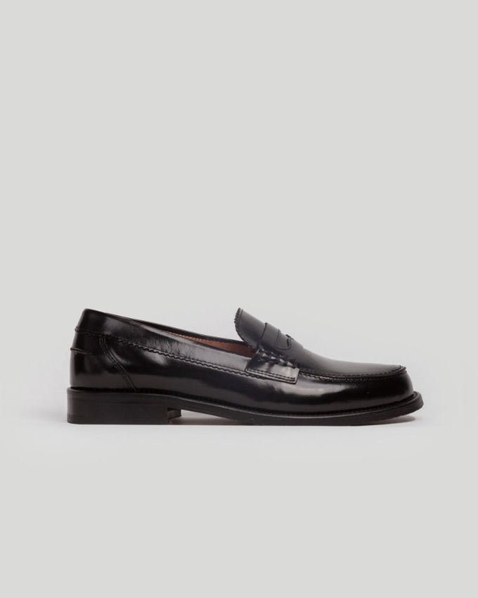 Black Penny Loafer
