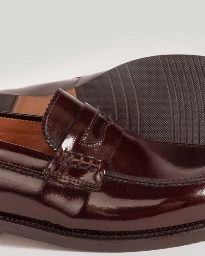 Mocasín Antifaz Hombre Burdeos