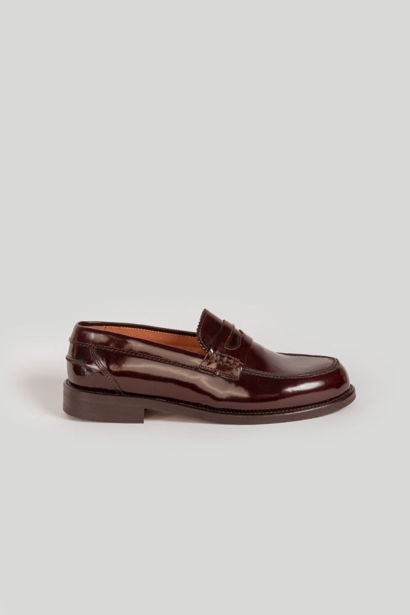 Mocasín Antifaz Hombre Burdeos