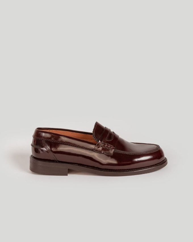 Mocasín Antifaz Hombre Burdeos