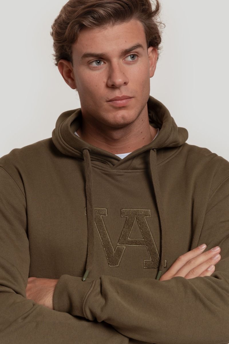 SWEATSHIRT GREEN VA CAP