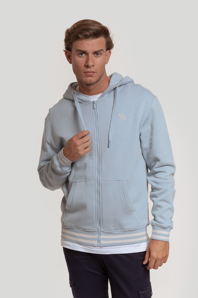 VA CELESTE ZIPPER SWEATSHIRT