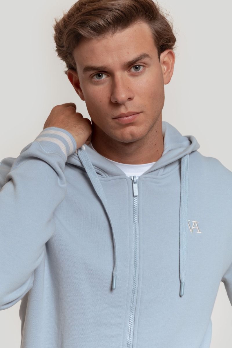 VA CELESTE ZIPPER SWEATSHIRT