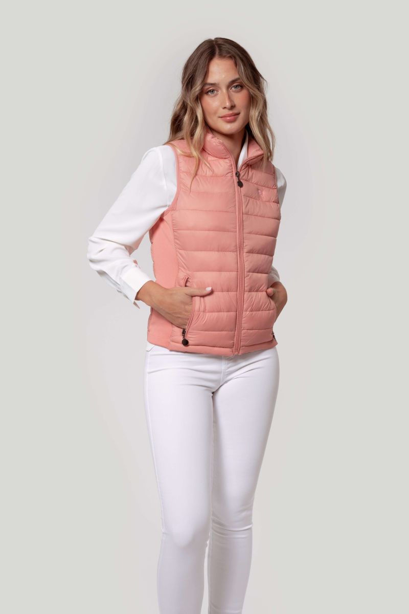 PINK LEAGUE PADDED VEST