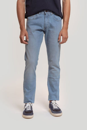 LIGHT BLUE DENIN SPORT PANTS