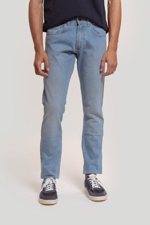 LIGHT BLUE DENIN SPORT PANTS