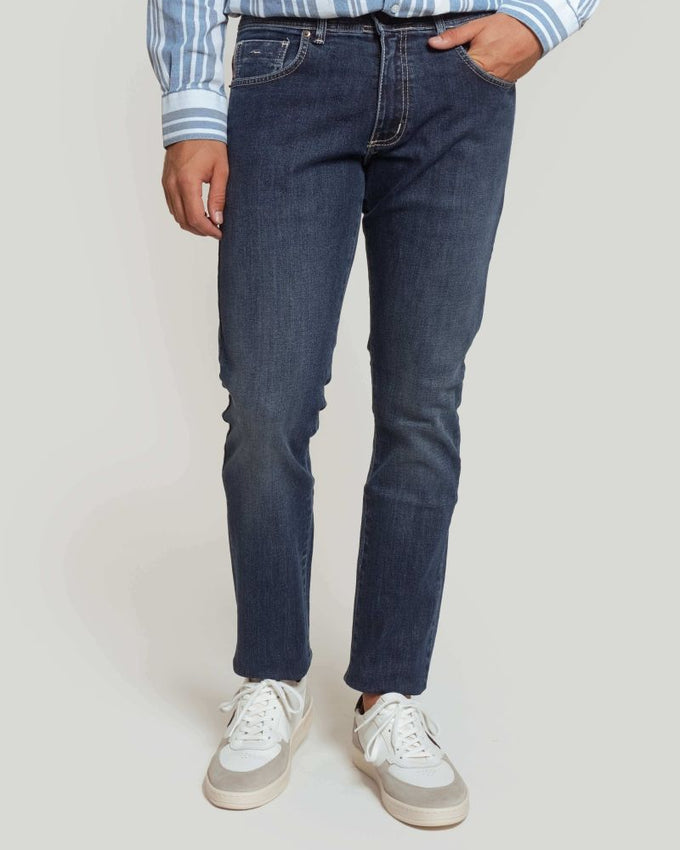 Pantalon Sport Denin Azul