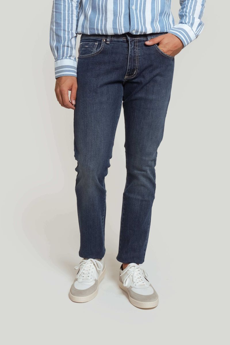 CALÇA ESPORTIVA AZUL DENIM