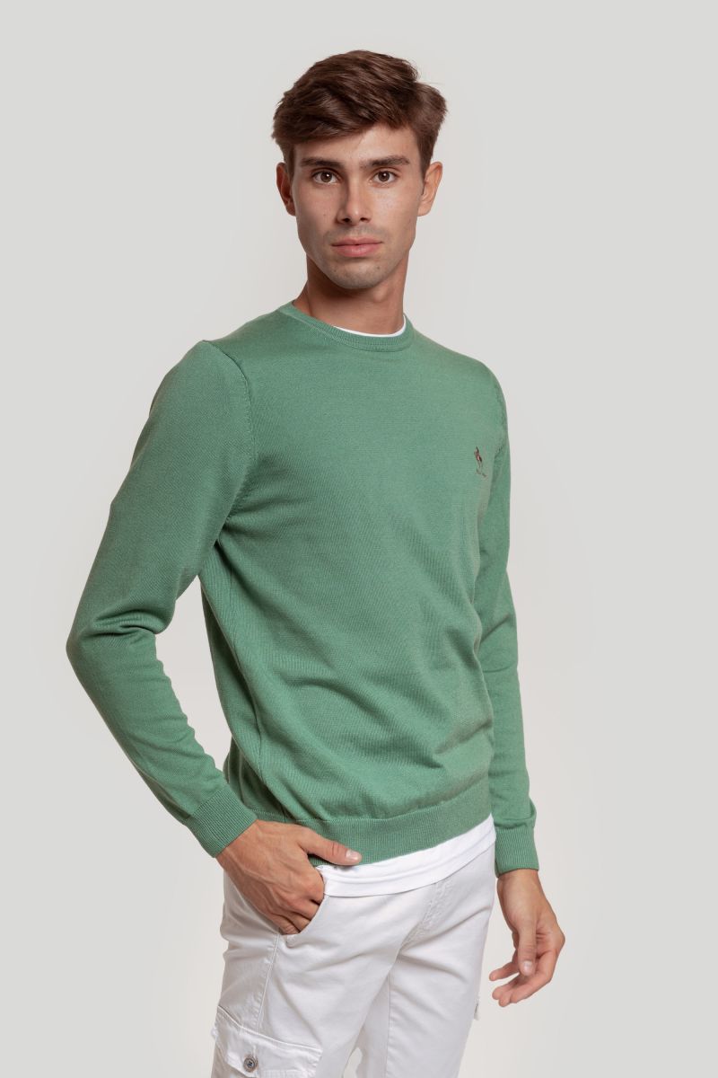 JERSEY CAIXA DE CAVALO VERDE