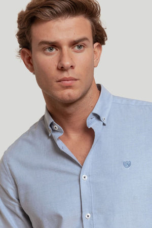 Camisa Oxford Jeans