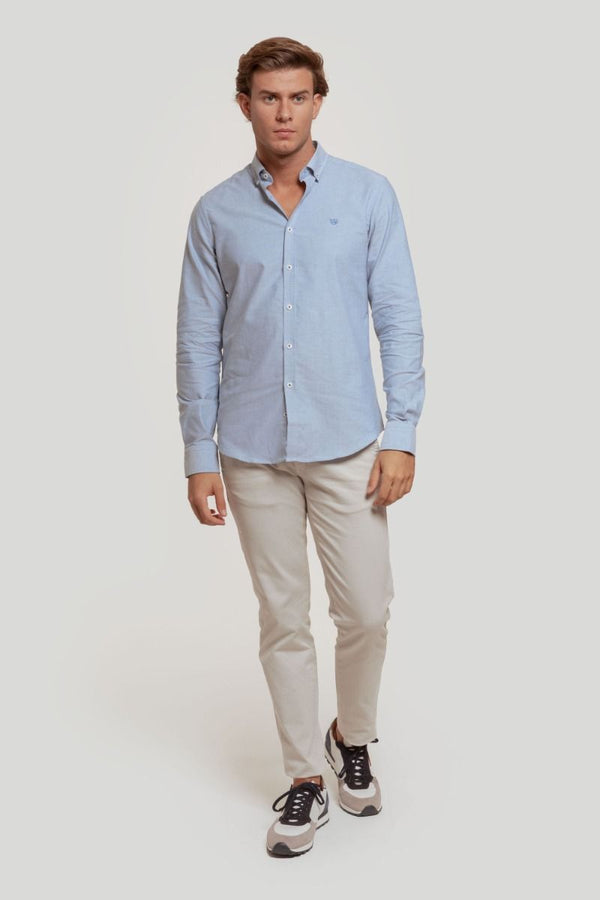 Camisa Oxford Jeans