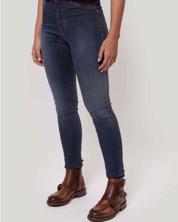 Pantalón Tiro Alto Piedra - Raíces
