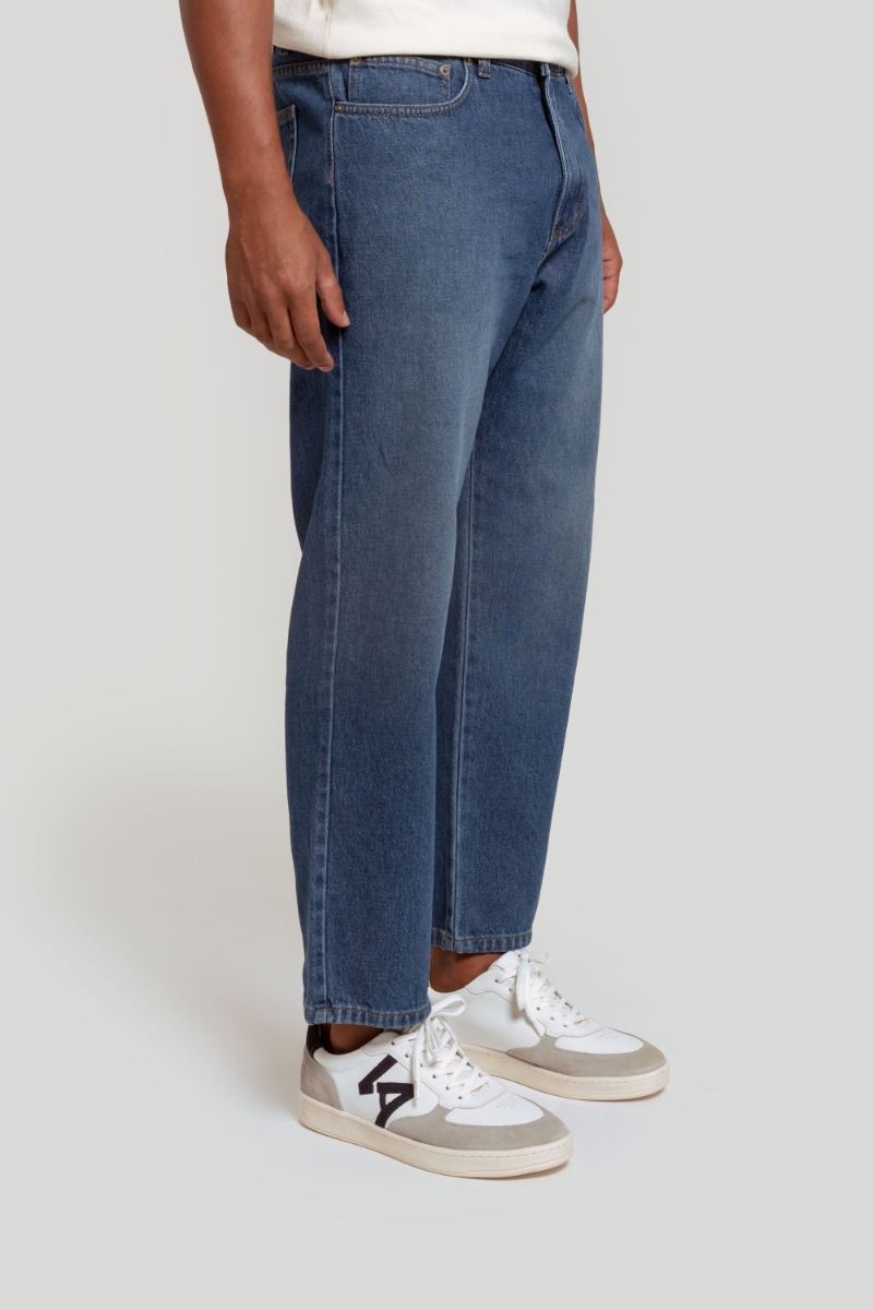 Stone Tapered Trousers