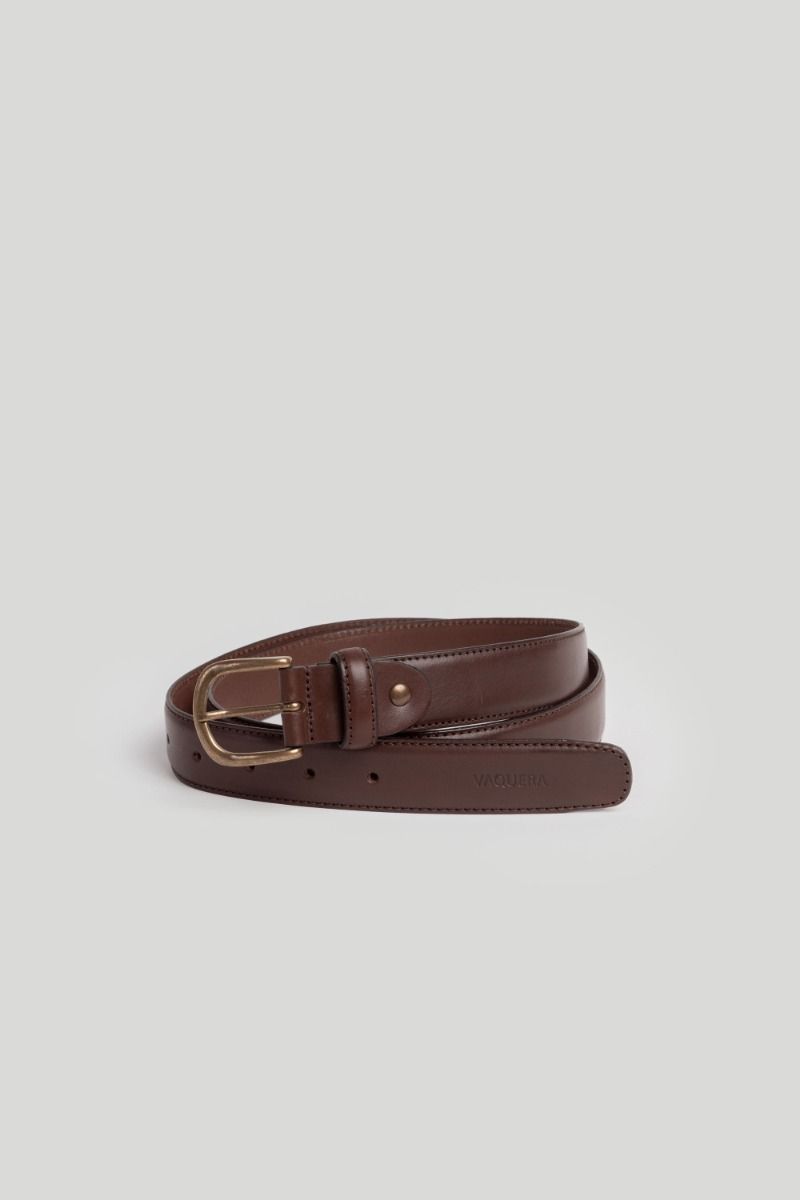 Cinturon Piel Marron